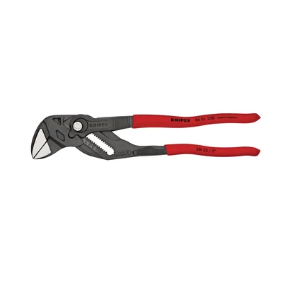 Knipex Fogókulcs, párhuzamos pofákkal, PVC nyél, barnított fej