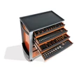 BETA BW 2400S-O7/E-S Worker 7 fiókos szerszámkocsi 240 darabos szerszámkészlettel